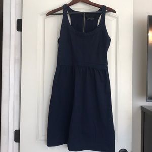 Navy Cynthia Rowley dress with pockets